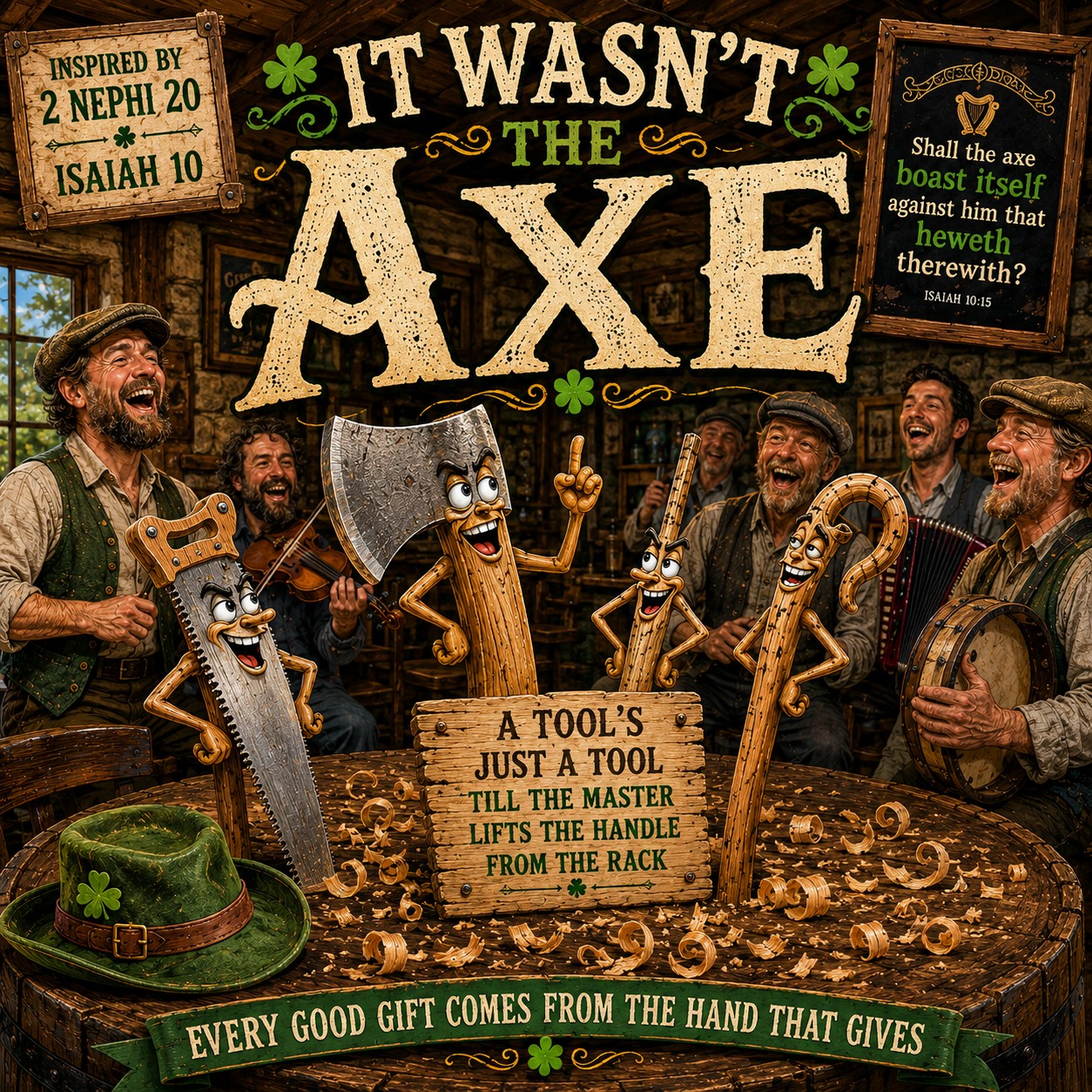 It Wasn't the Axe cover art