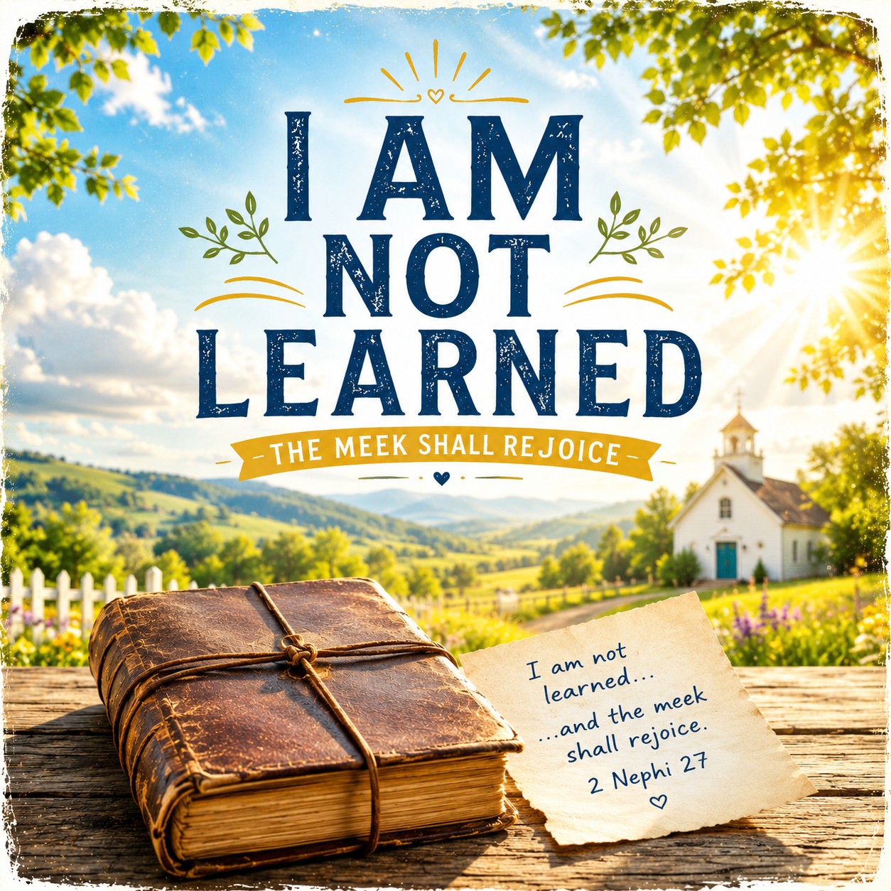 I Am Not Learned cover art