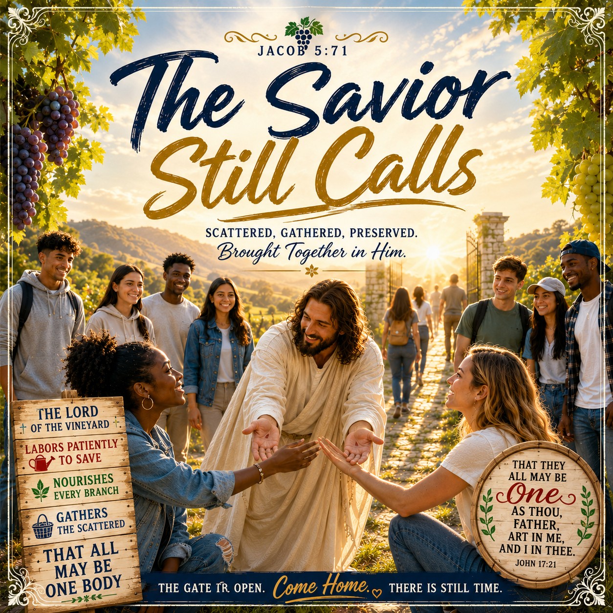 The Savior Still Calls cover art